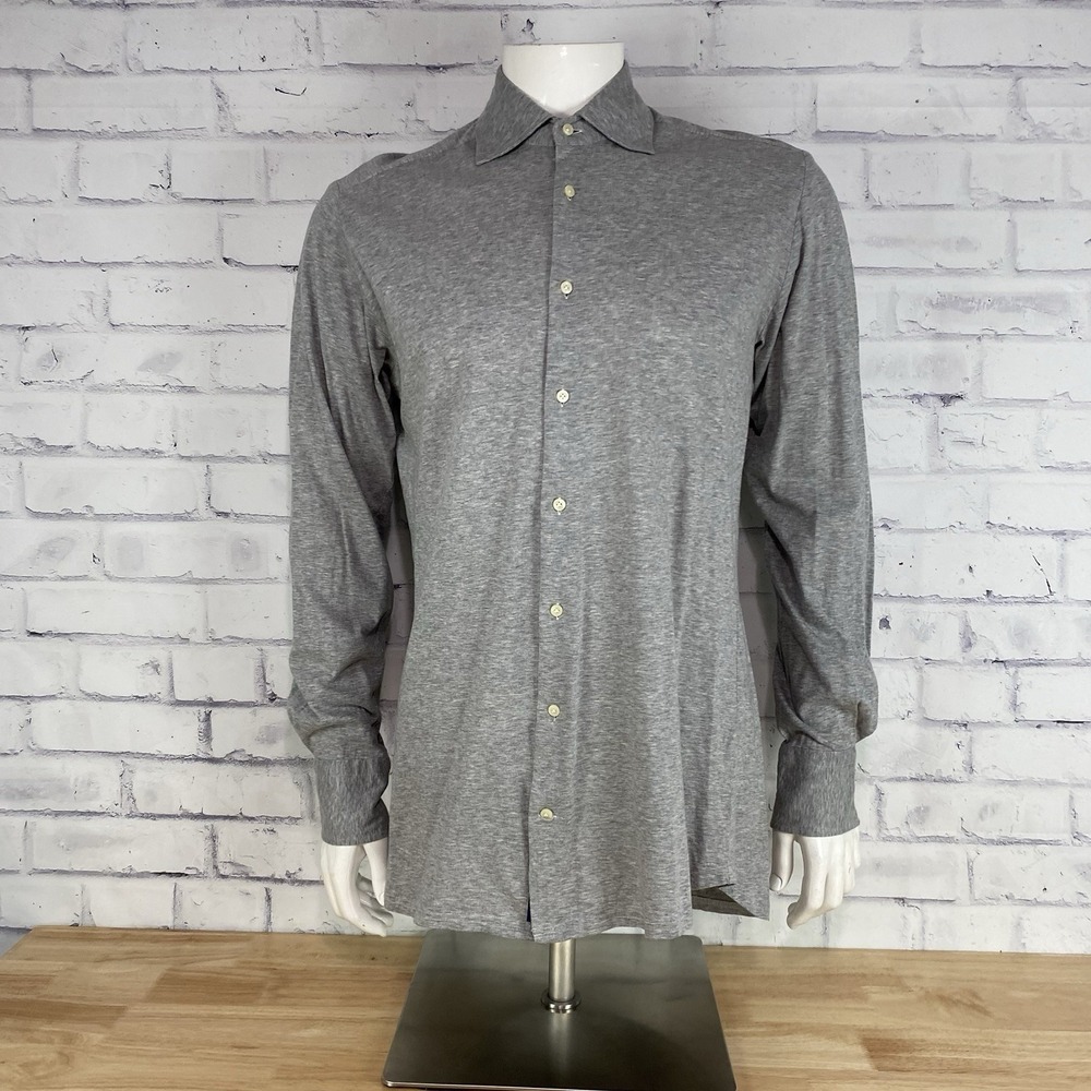 SuitSupply Shirt Men's 39 15.5 Long Sleeve Button Up‎ Tessitura Monti Italian